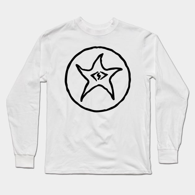 Sigil Of Elder God Long Sleeve T-Shirt by SFPater